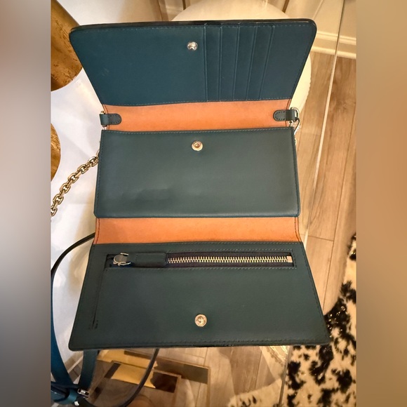 Teal Crossbody MCM Bag - Picture 5 of 8